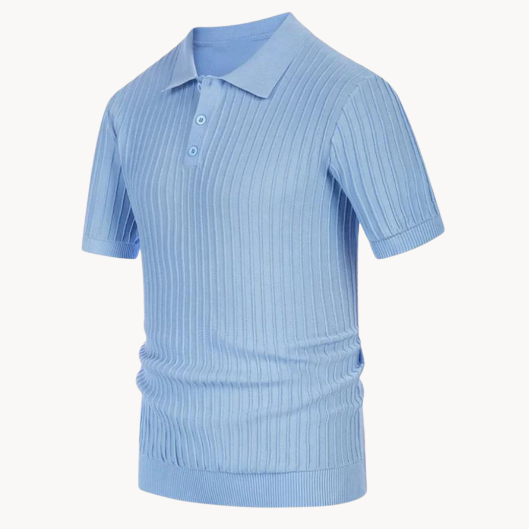 Basil® | Casual Knitted Polo Men