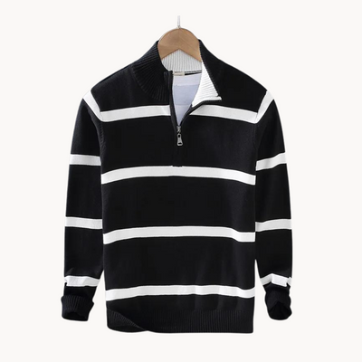 Clarence® | Fashionable Half Zip Sweater