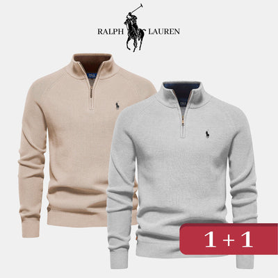 Roberto® | R&L 1+1 Zip Neck Sweater