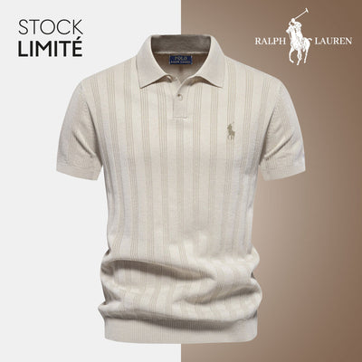 Bethann® | Men's Textured Knit Polo RL