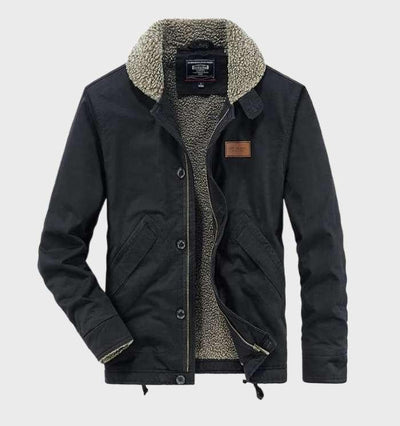 Vadim | Sherpa-lined utility jacket for men