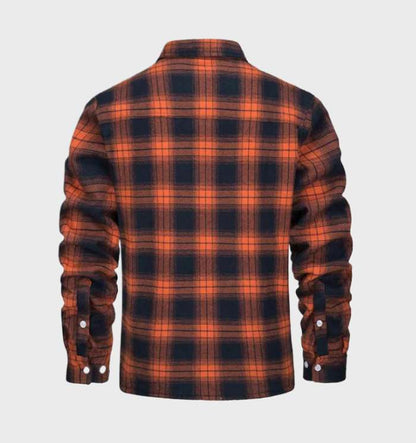Emiliano® | Checked Shirt Jacket