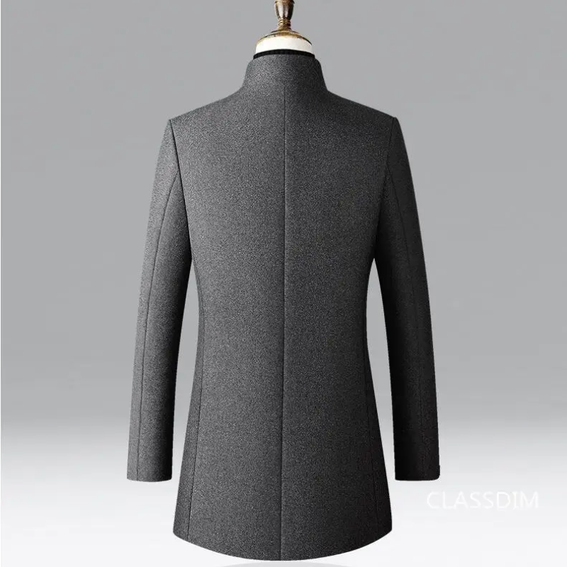 Oleg | Men's two-tone winter coat - elegant comfort for cold days
