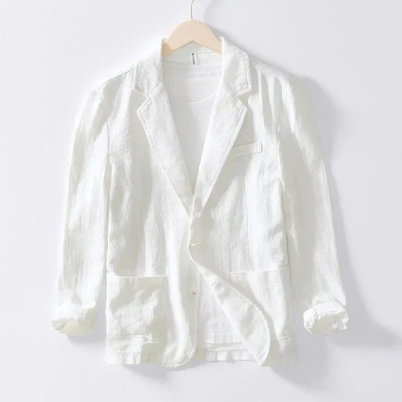 Polo | Men's linen-cotton jacket slim fit
