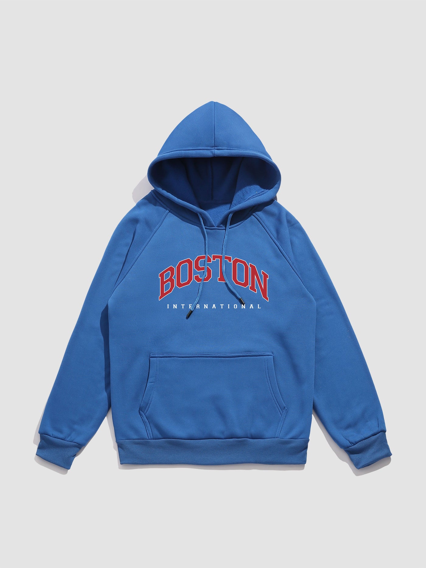 Glenn | Boston Letter Print Hoodies