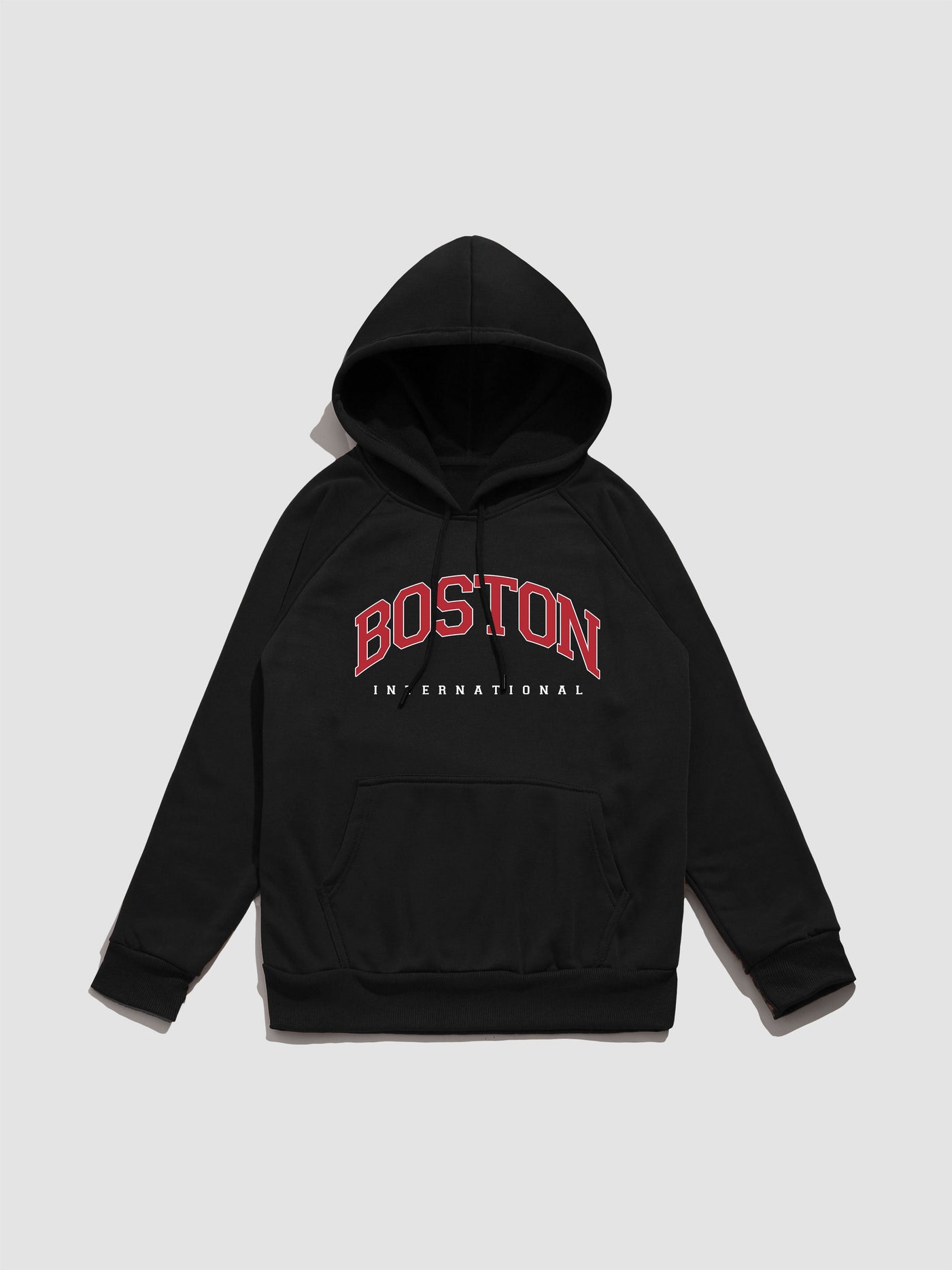 Glenn | Boston Letter Print Hoodies
