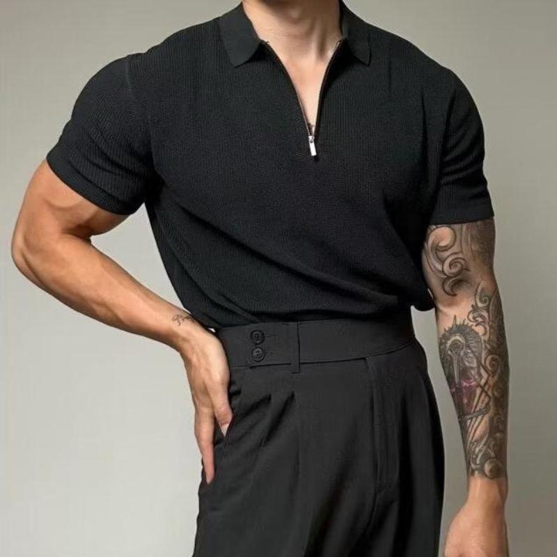 Genaro | MONARCH ZIP MUSCLE SHIRT