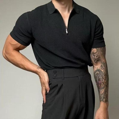 Genaro | MONARCH ZIP MUSCLE SHIRT