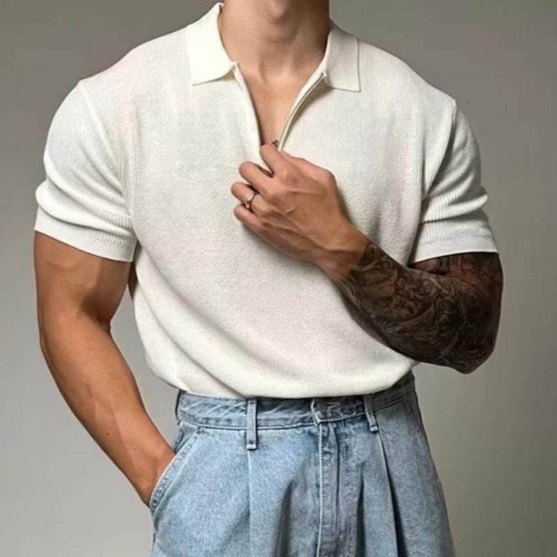 Genaro | MONARCH ZIP MUSCLE SHIRT