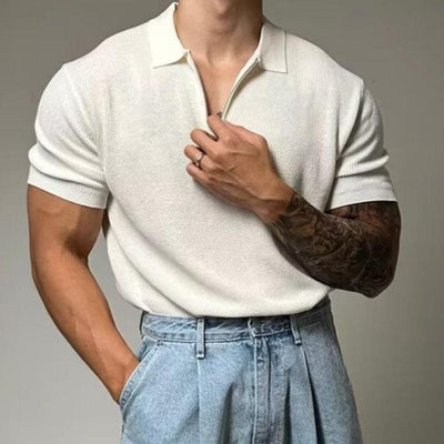 Genaro | MONARCH ZIP MUSCLE SHIRT
