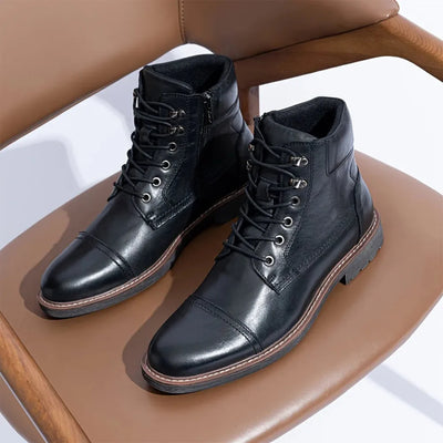 Gonzalo | Baron Classic Leather Combat Boots