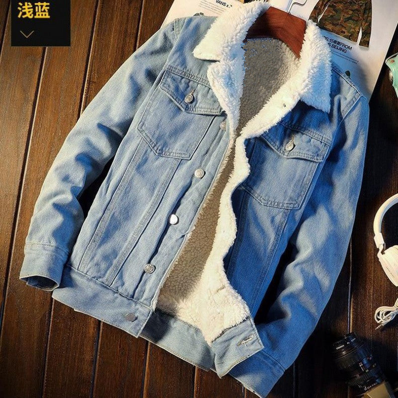 Beltran | Bastian – Fleece denim jacket for men