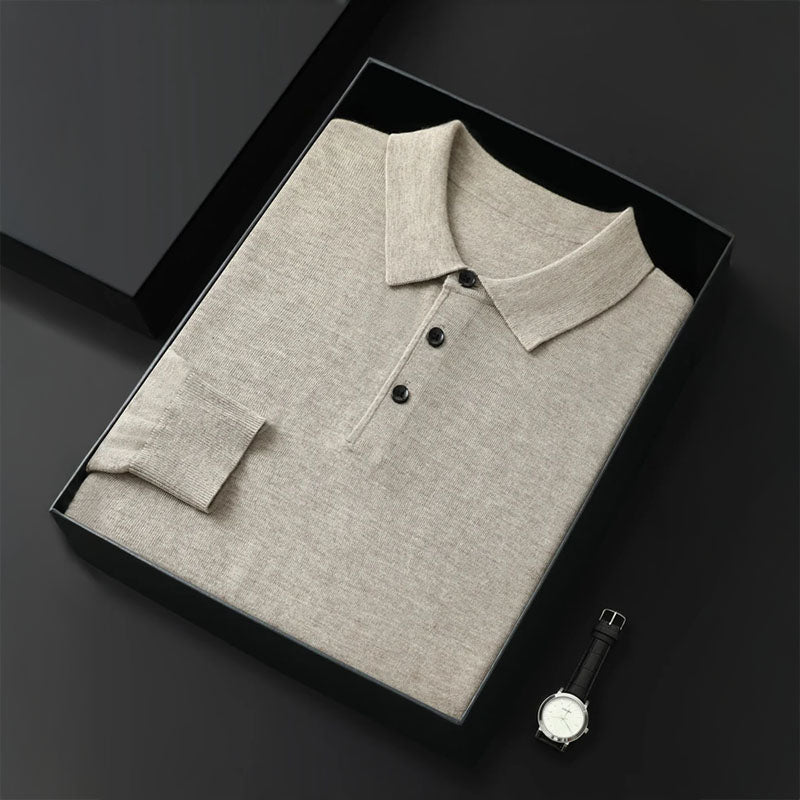 Agustino® | Polo Shirt In 100% Merino Wool