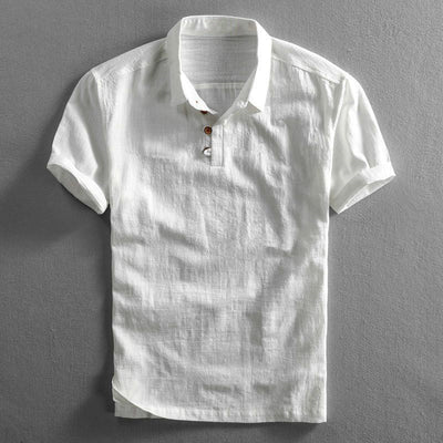 Evaristo | Amalfi Linen Polo