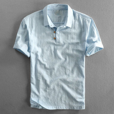 Evaristo | Amalfi Linen Polo