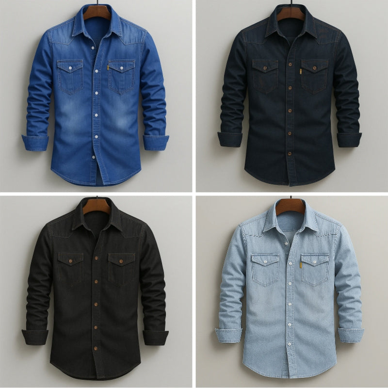 Moisés | Turin Denim Shirt