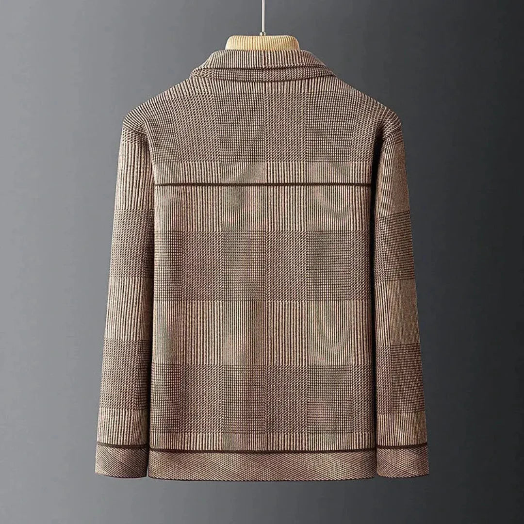 Tiziano | Bernard Heritage Checkered Overcoat