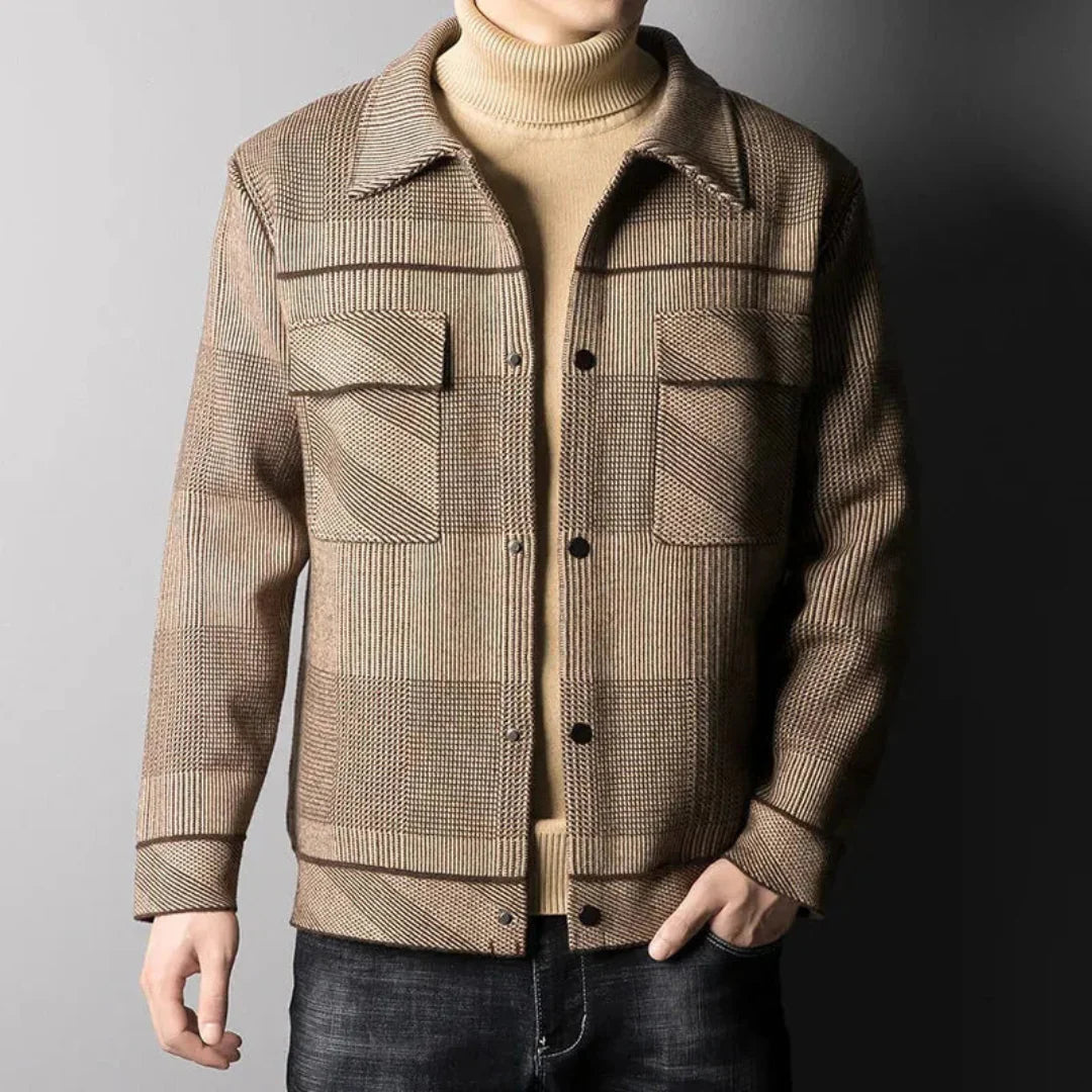 Tiziano | Bernard Heritage Checkered Overcoat