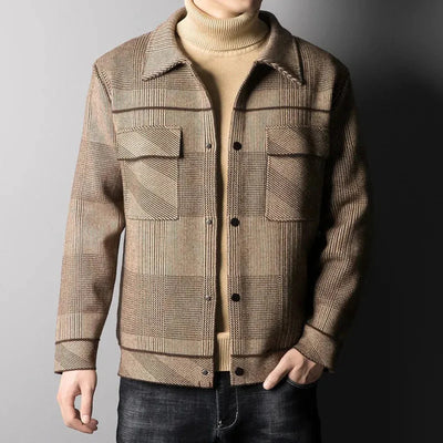 Tiziano | Bernard Heritage Checkered Overcoat
