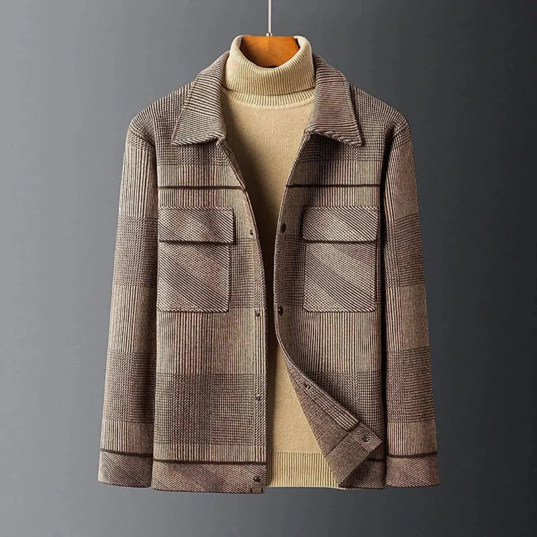 Tiziano | Bernard Heritage Checkered Overcoat