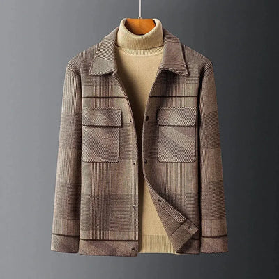 Tiziano | Bernard Heritage Checkered Overcoat