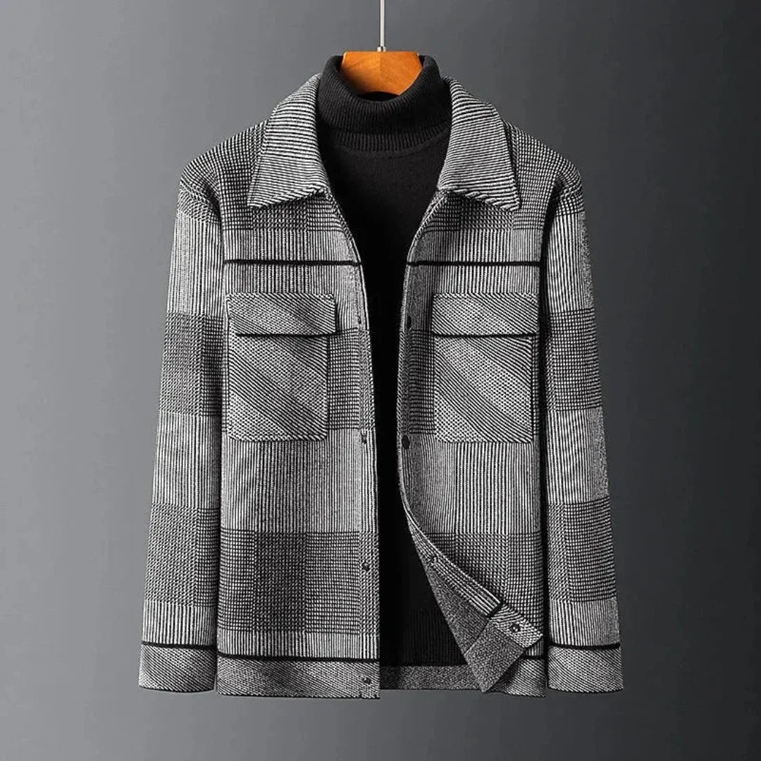Tiziano | Bernard Heritage Checkered Overcoat
