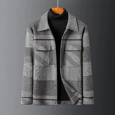 Tiziano | Bernard Heritage Checkered Overcoat