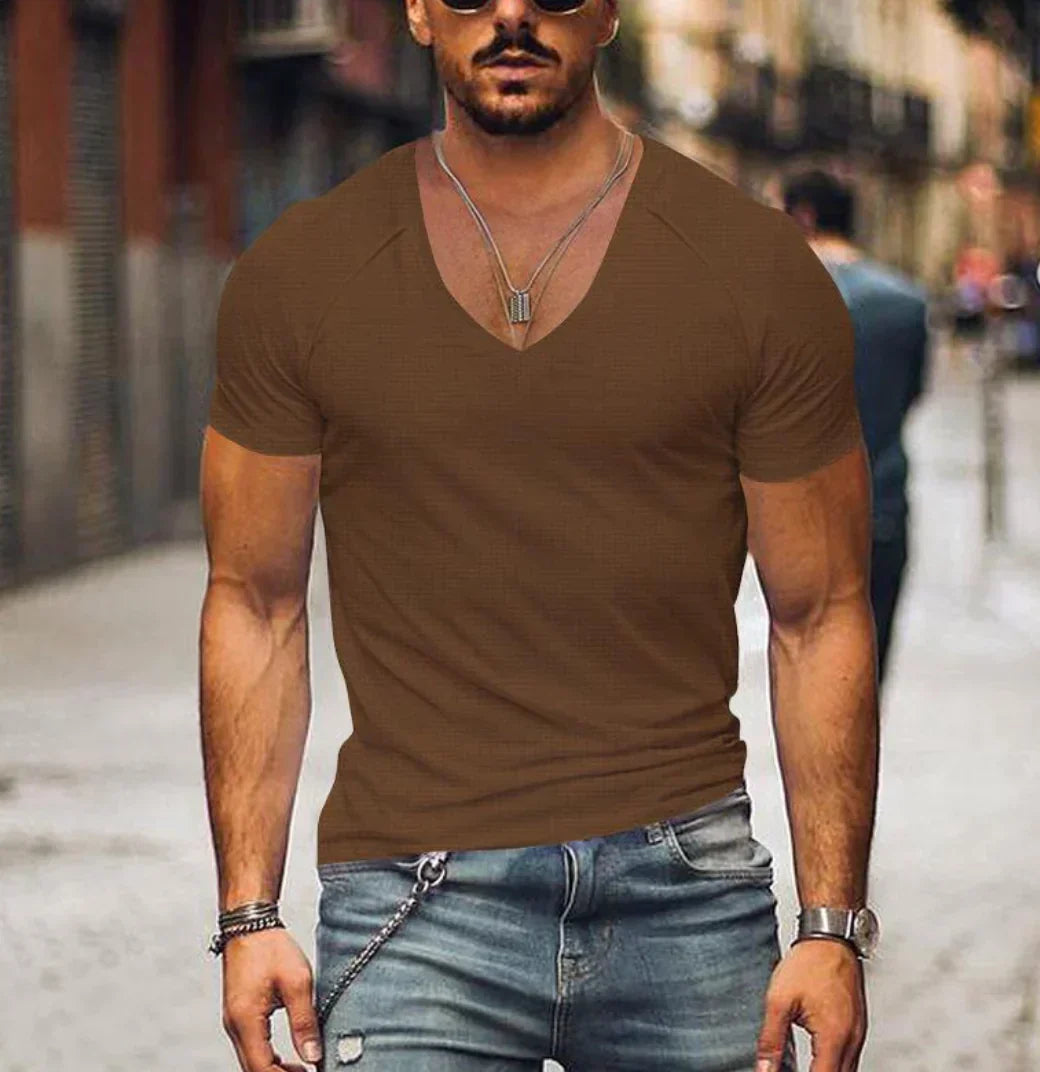 Laverne® | Men'S T-Shirt With V-Neck