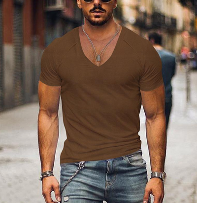 Charles® | Men'S T-Shirt With V-Neck