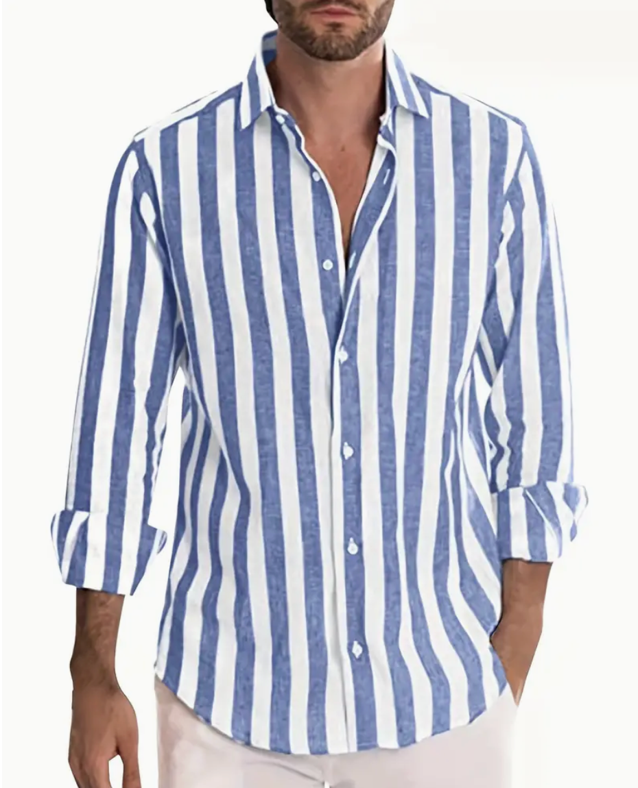 Franklin® | Retro Shirt Skyblue Stripes