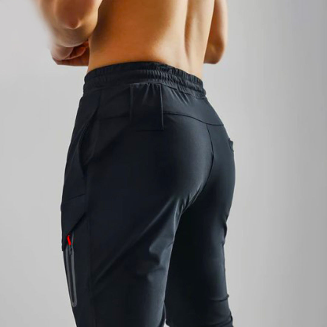 Sabino® | Gray Slim-Fit Sports Trousers