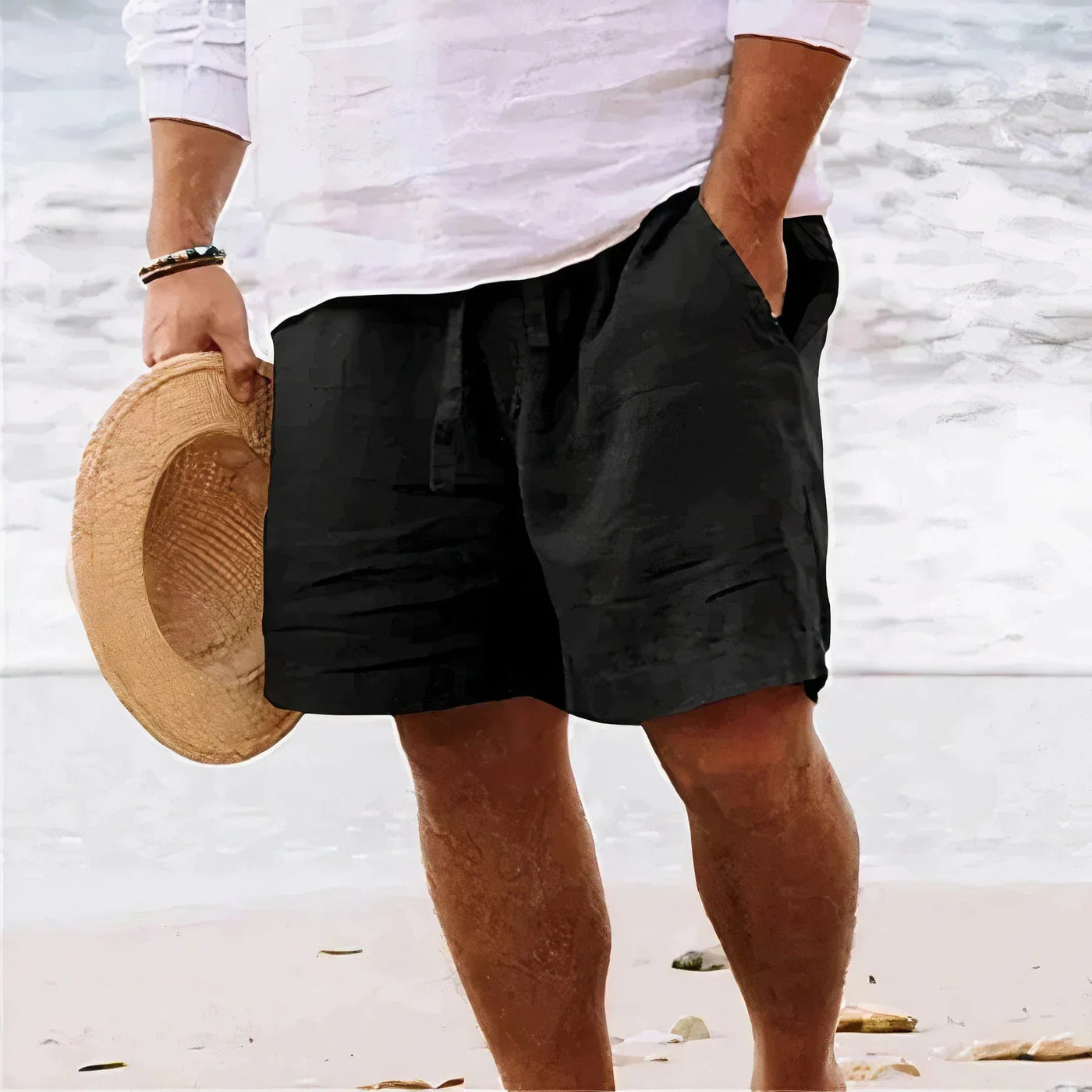 Hewitt® | Breathable Linen Shorts