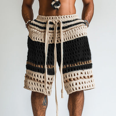 Men's Holiday Braided Beach ShortsP