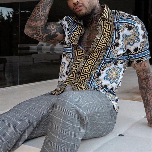 Mateo® | Men'S Shirts With Buttons In Vintage Baroque Style