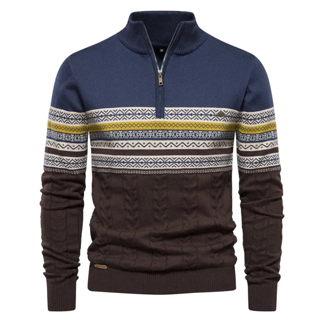 Amancio | Zip Sweater