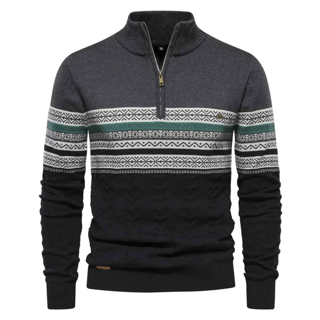 Amancio | Zip Sweater