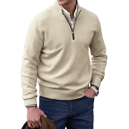 Connor® | Cashmere Sweater With Zipper