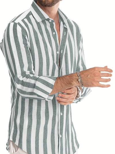 Gerard® | Striped Long-Sleeved Summer Shirt