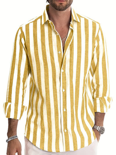 Gerard® | Striped Long-Sleeved Summer Shirt