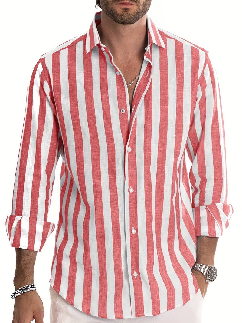 Gerard® | Striped Long-Sleeved Summer Shirt