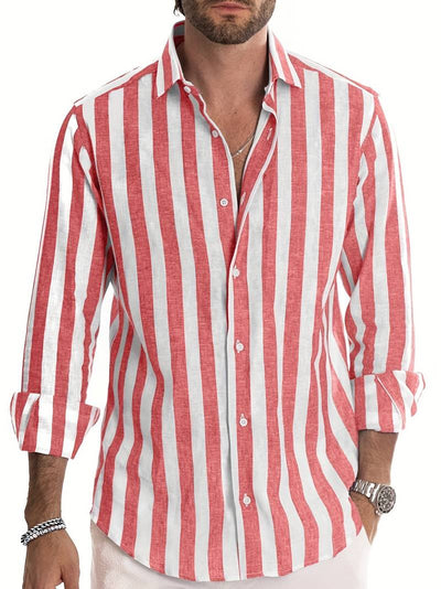 Gerard® | Striped Long-Sleeved Summer Shirt