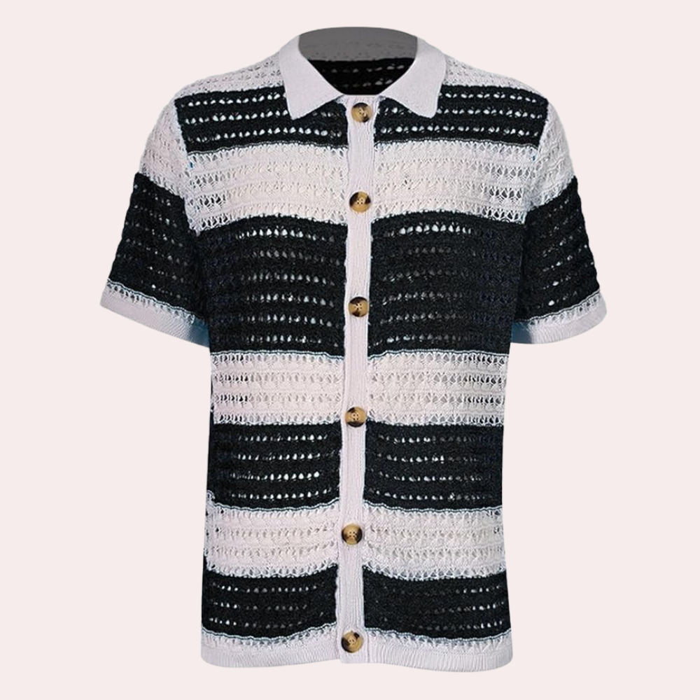 Sebastián® | Elegant men's shirt with button placket