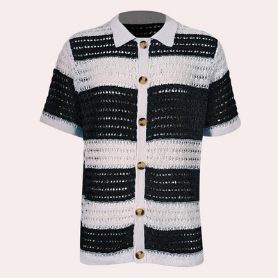 Sebastián® | Elegant men's shirt with button placket