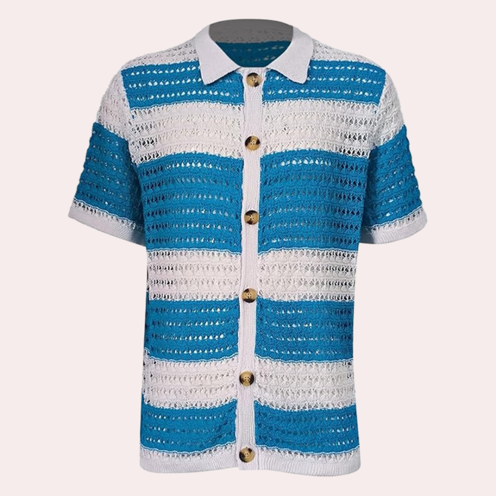 Sebastián® | Elegant men's shirt with button placket