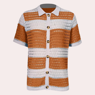 Sebastián® | Elegant men's shirt with button placket