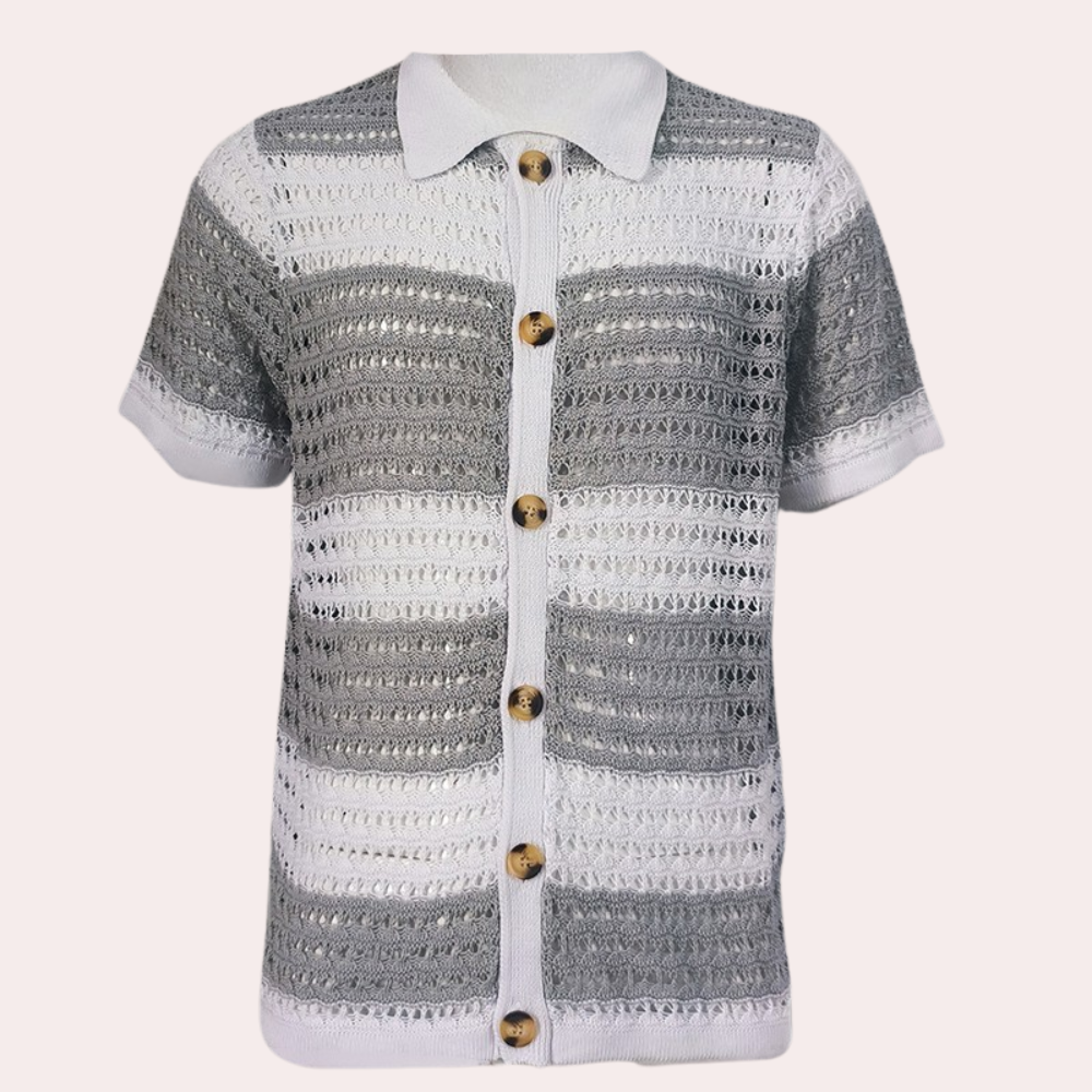 Sebastián® | Elegant men's shirt with button placket