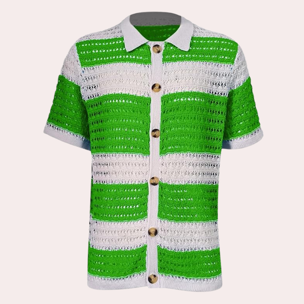 Sebastián® | Elegant men's shirt with button placket