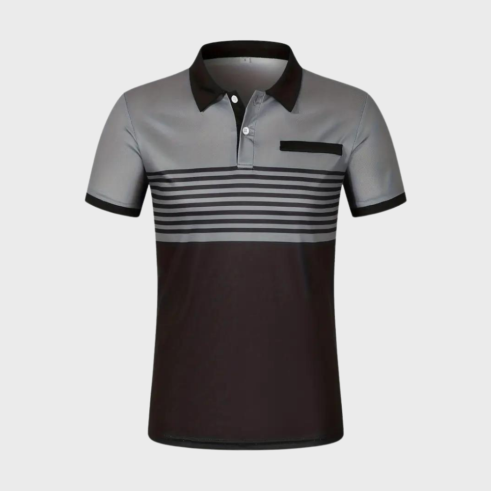Gawain® | Men'S Striped Polo Shirt