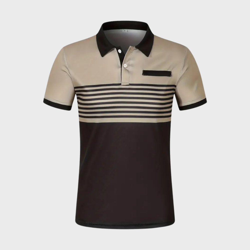 Gawain® | Men'S Striped Polo Shirt