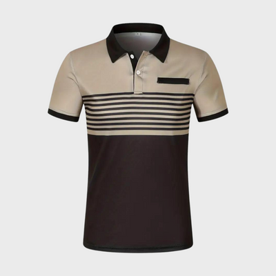 Gawain® | Men'S Striped Polo Shirt